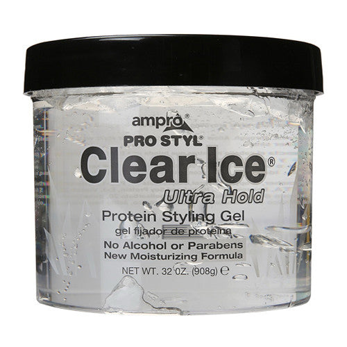 Ampro Pro Styl Clear Ice Ultra Hold Protein Styling Gel, 32 oz
